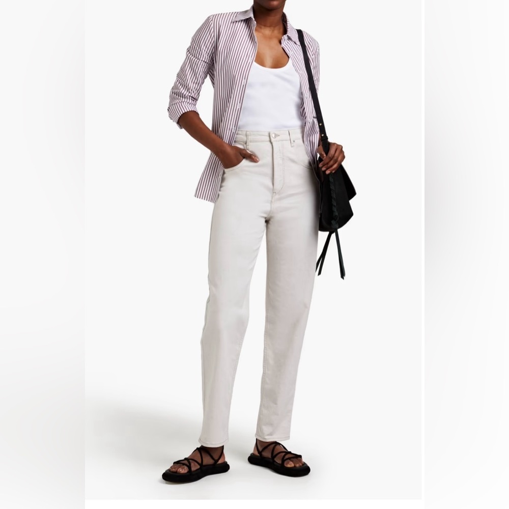 BNWT Isabel Marant Etoile Corfy high rise tapered jeans 36